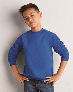 Gildan Mid Weight 50/50 Blend Youth Crewneck Sweatshirt