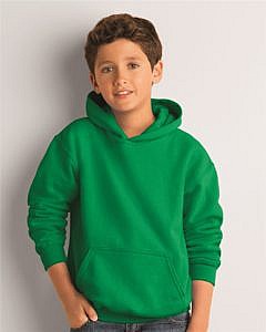 Gildan Mid Weight 50/50 Blend Youth Hooded Sweatshirt