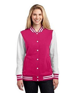 Sport-Tek-« Ladies Fleece Letterman Jacket