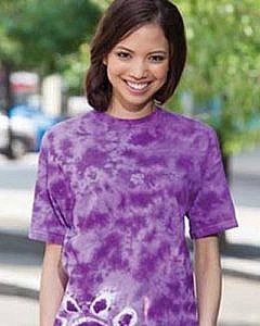 Tie-Dyed - Pawprint Short Sleeve T-Shirt