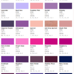 American Apparel Color Chart