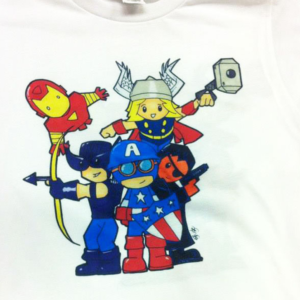 Dye Sublimation - Captain America And Friends