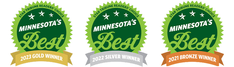 Voted Best Screen Printing Company in all of Minnesota for Star Tribune MN BEST of 2023