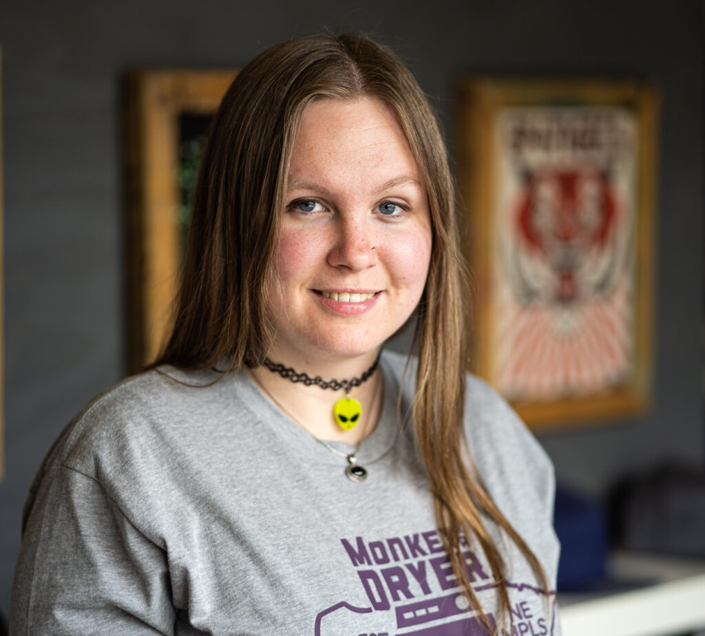 Meet Winona of Monkey in a Dryer Screen Printing